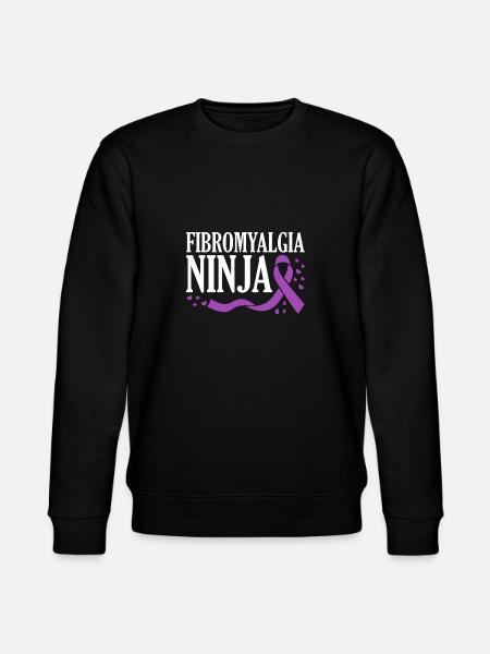 Fibromyalgia Awareness Day - Stanley/Stella CHANGER Unisex Organic Sweatshirt - black