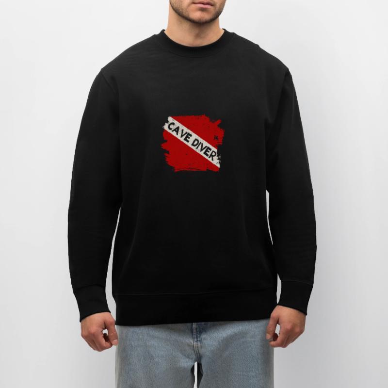 Cave Instructor Divemaster Deep Dive Instructor Stanley/Stella CHANGER Unisex Organic Sweatshirt