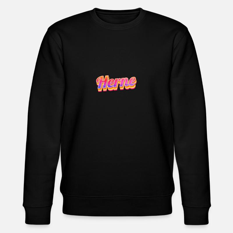 Hernerin Herner Herne - Stanley/Stella CHANGER Unisex Organic Sweatshirt - black