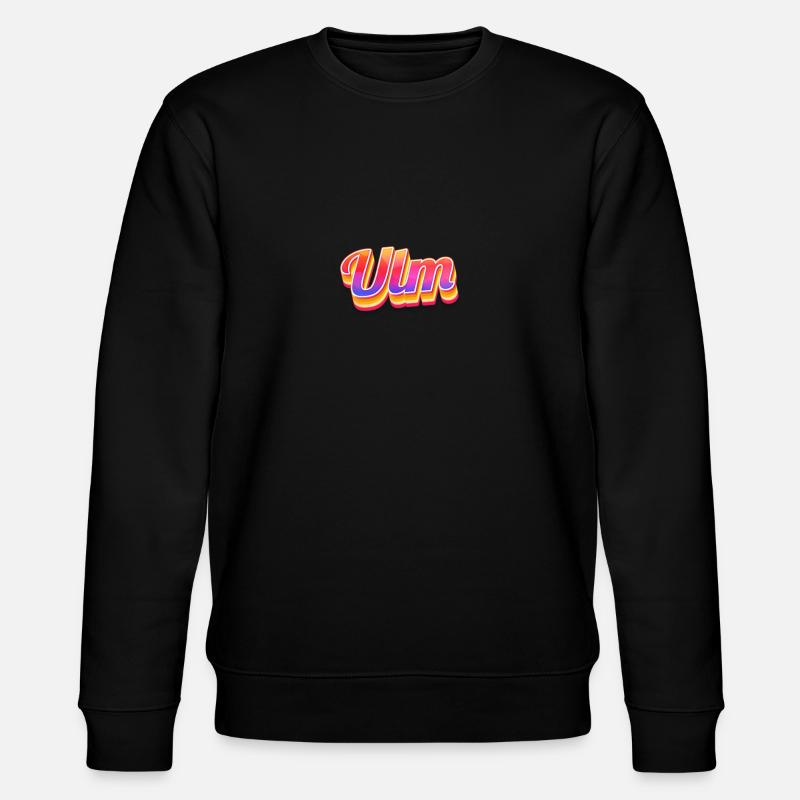 Ulmerin Ulmer Ulm - Stanley/Stella Unisex Bio-Sweatshirt CHANGER  - Schwarz