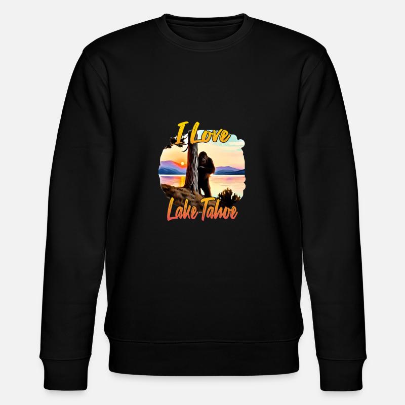 J’adore le lac Tahoe - Sweat bio CHANGER Stanley/Stella Unisexe - noir