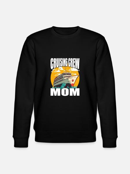 Cruising Crew - Mom - Vacation and Family Cruise - Stanley/Stella Unisex Bio-Sweatshirt CHANGER  - Schwarz