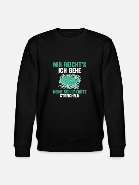 Schildkröte Schildkröten - Stanley/Stella Unisex Bio-Sweatshirt CHANGER  - Schwarz