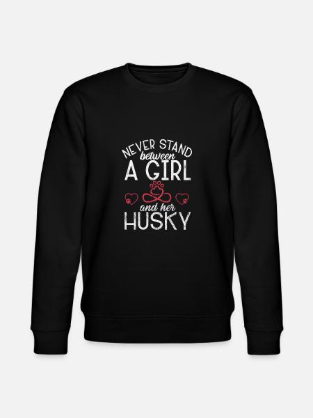 Cadeaux de chien Husky - Sweat bio CHANGER Stanley/Stella Unisexe - noir