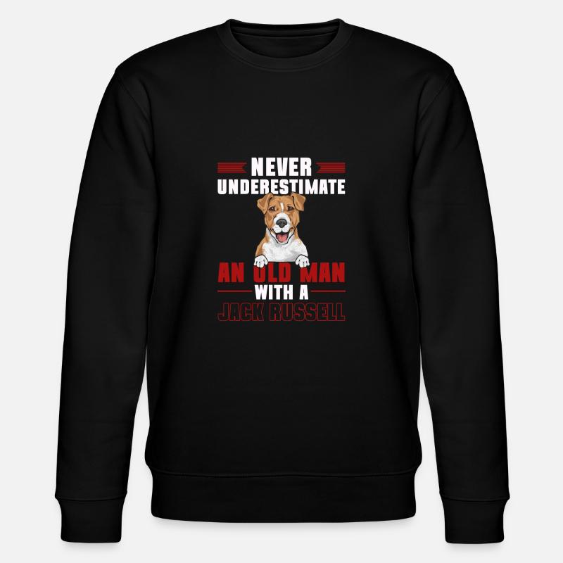 Jack Russell Terrier - Sweat bio CHANGER Stanley/Stella Unisexe - noir