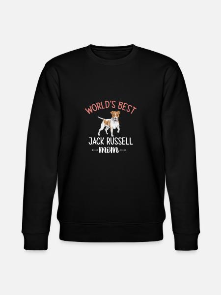 Jack Russell Terrier - Stanley/Stella økologisk unisex-sweatshirt CHANGER  - sort