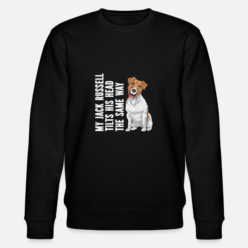 Jack Russell Terrier - Sweat bio CHANGER Stanley/Stella Unisexe - noir