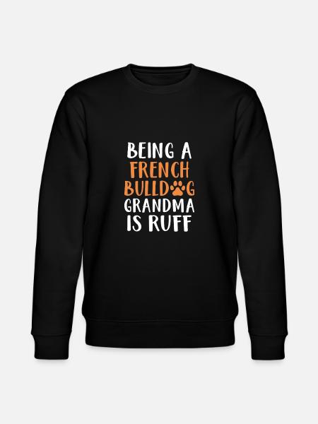 Cadeaux de bouledogue français - Sweat bio CHANGER Stanley/Stella Unisexe - noir