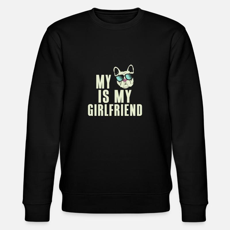 Cadeaux de bouledogue français - Sweat bio CHANGER Stanley/Stella Unisexe - noir