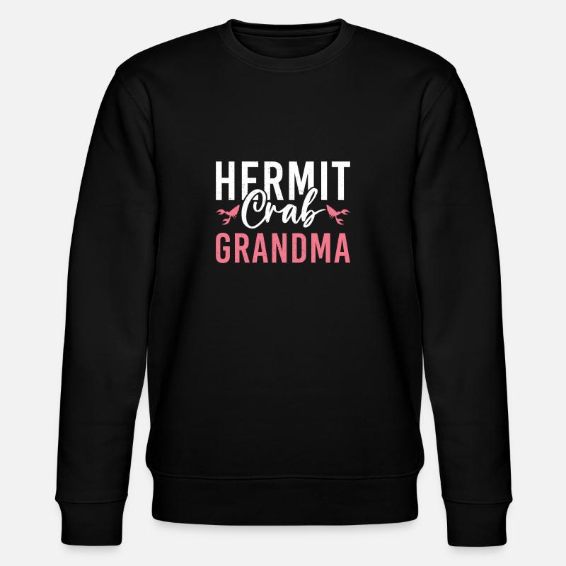 Cadeaux de crabe ermite - Sweat bio CHANGER Stanley/Stella Unisexe - noir