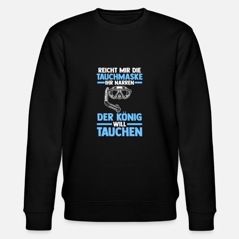 Kaffee Schullehrer Lehrer - Stanley/Stella Unisex Bio-Sweatshirt CHANGER  - Schwarz