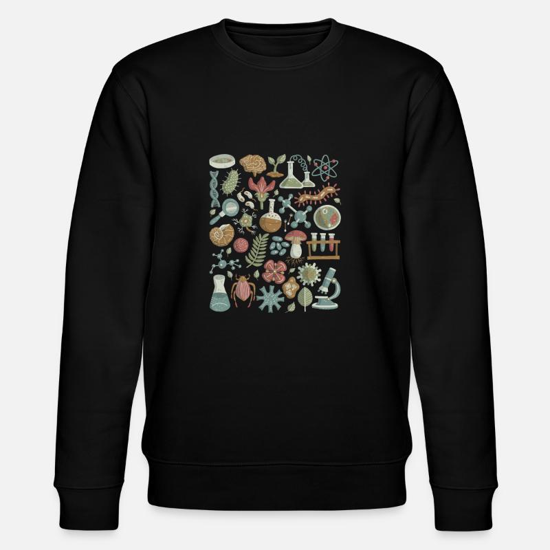 Biologie - Stanley/Stella Unisex Bio-Sweatshirt CHANGER  - Schwarz