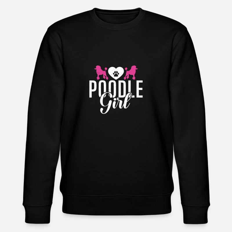 Poodle Gifts - Stanley/Stella Unisex Bio-Sweatshirt CHANGER  - Schwarz