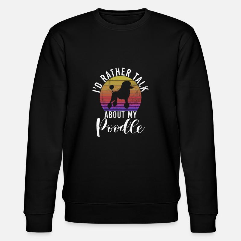 Cadeaux Caniche - Sweat bio CHANGER Stanley/Stella Unisexe - noir