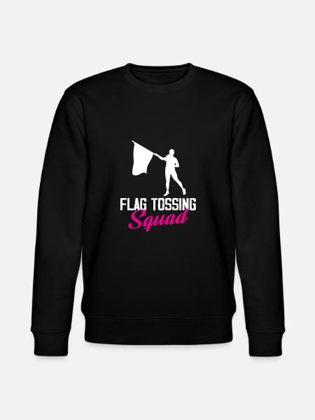 Flag tossing squad - Stanley/Stella CHANGER Unisex Organic Sweatshirt - black