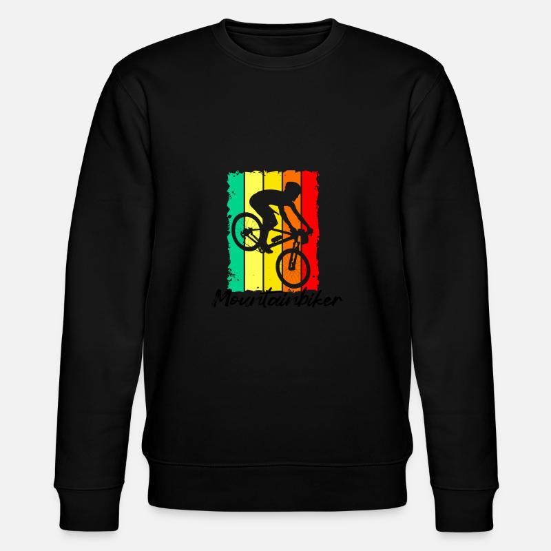 Cykel - Stanley/Stella økologisk unisex-sweatshirt CHANGER  - sort