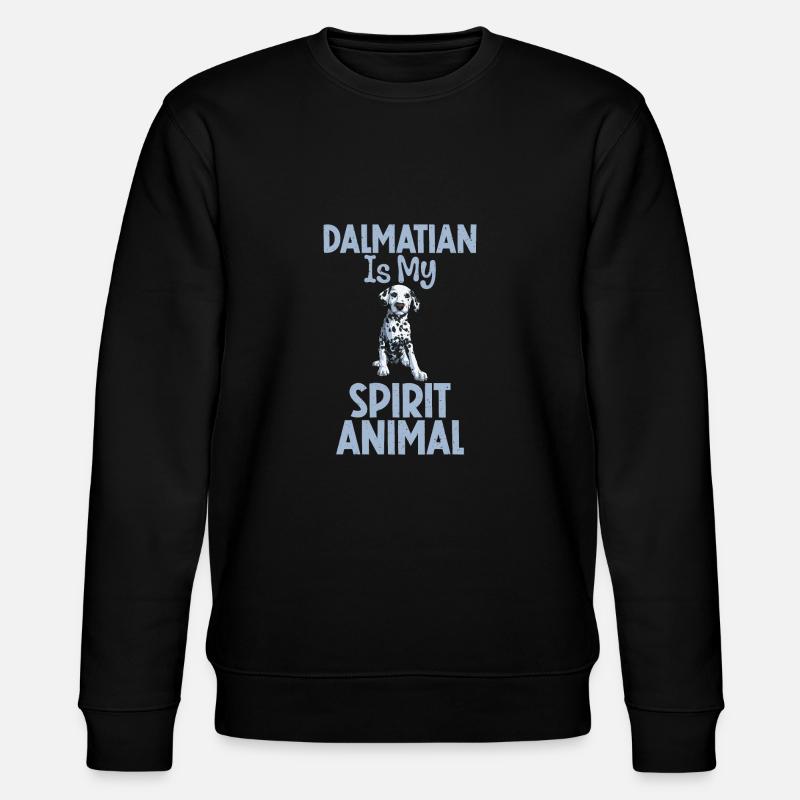 Cadeaux pour les amoureux dalmates - Sweat bio CHANGER Stanley/Stella Unisexe - noir