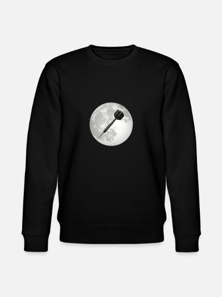 Full Moon - Darts - - Stanley/Stella CHANGER Unisex Organic Sweatshirt - black