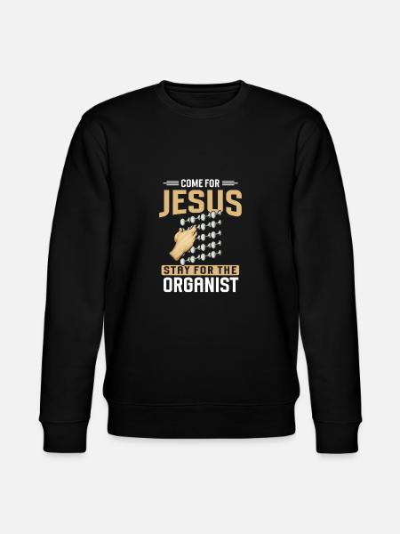 Organist: Organist, Kyrkoorganist, Orgel - Ekologisk sweatshirt CHANGER unisex från Stanley/Stella - svart