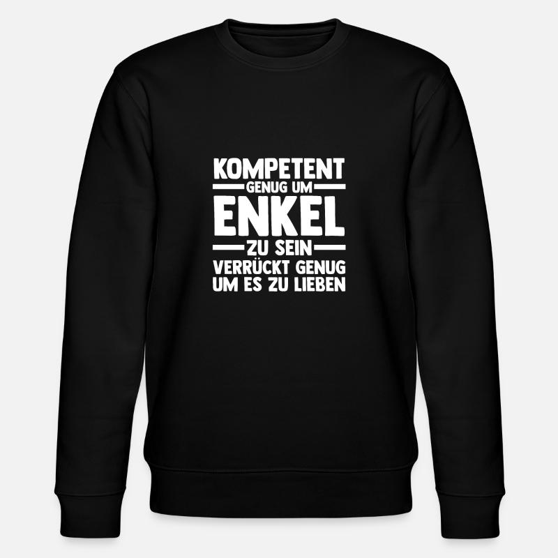 Enkel - Stanley/Stella Unisex Bio-Sweatshirt CHANGER  - Schwarz