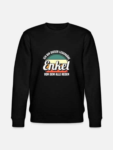 Enkel - Stanley/Stella Unisex Bio-Sweatshirt CHANGER  - Schwarz