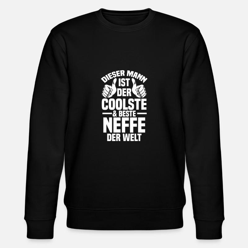 Neffe - Stanley/Stella Unisex Bio-Sweatshirt CHANGER  - Schwarz