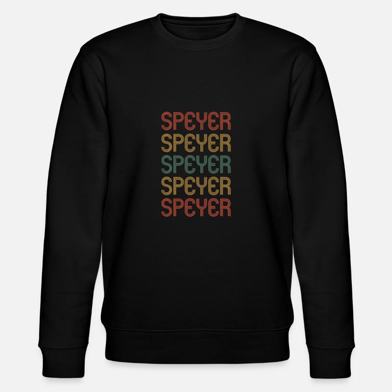 Speyererin Speyerer Speyer - Stanley/Stella Unisex Bio-Sweatshirt CHANGER  - Schwarz