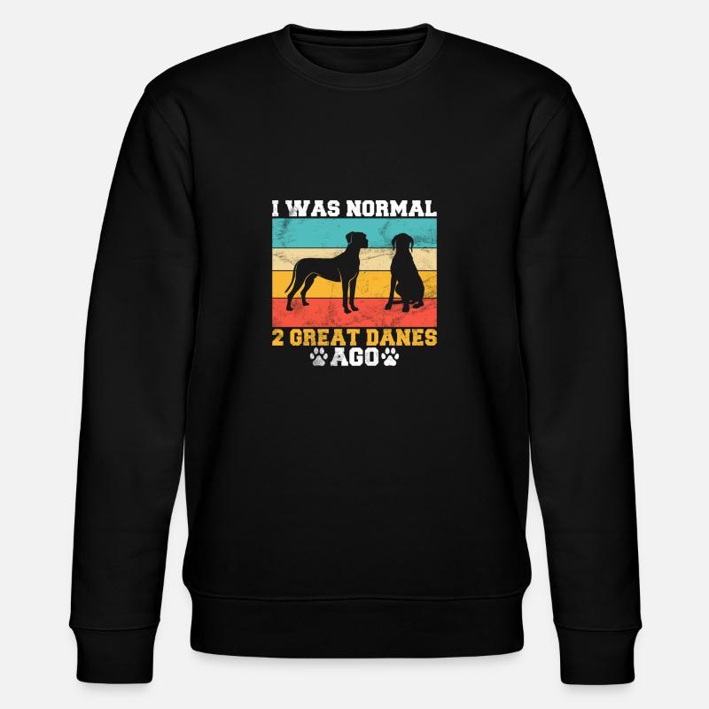 Cadeaux de Dogue allemand - Sweat bio CHANGER Stanley/Stella Unisexe - noir