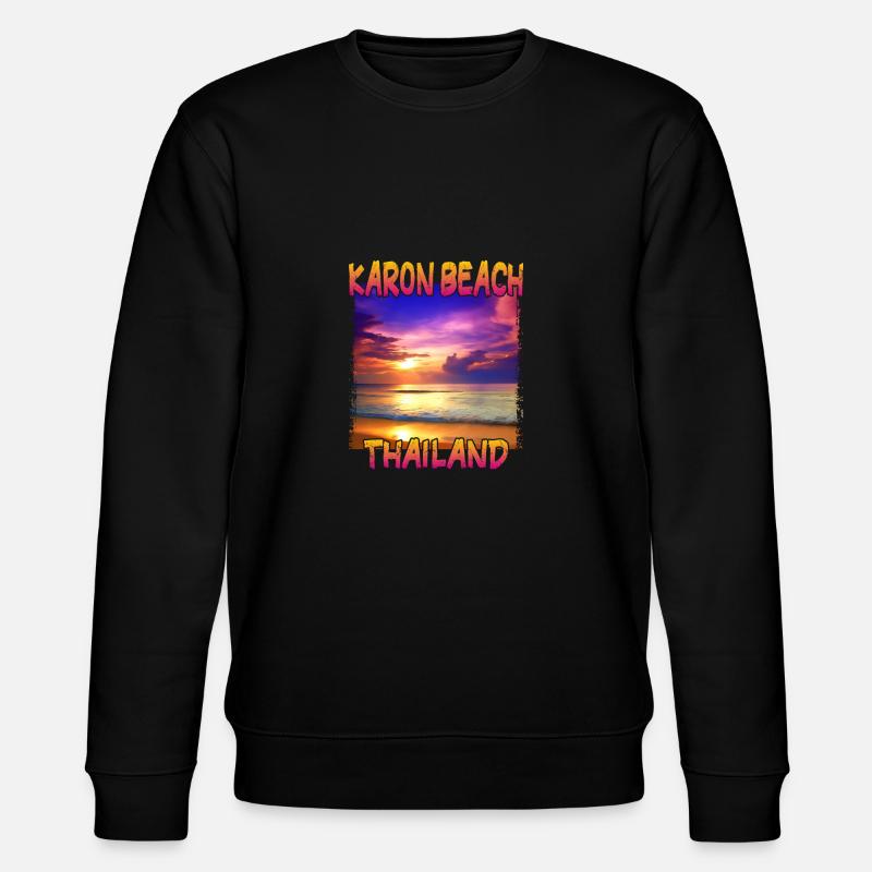 Karon Beach, Thaïlande - Sweat bio CHANGER Stanley/Stella Unisexe - noir