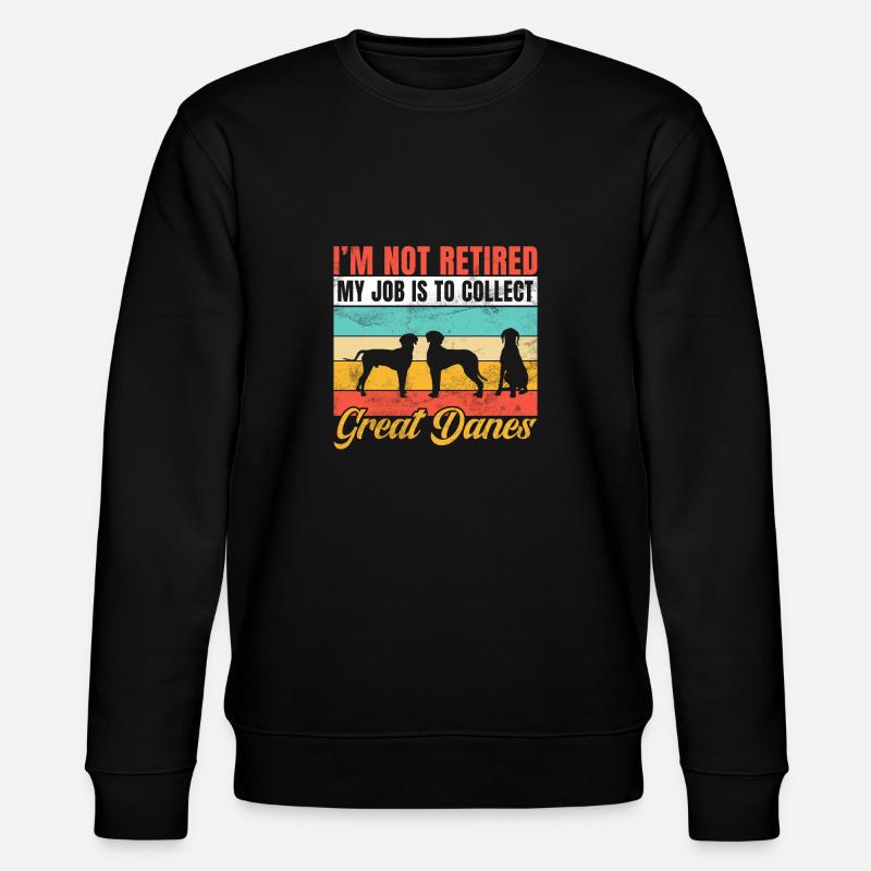 Great Dane Gifts - Stanley/Stella Unisex Bio-Sweatshirt CHANGER - Schwarz