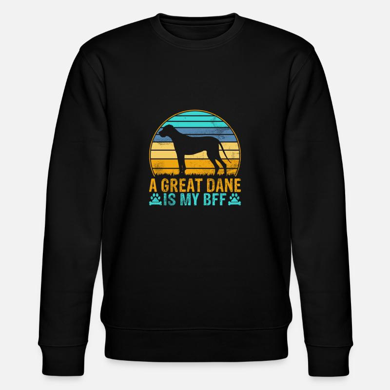 Cadeaux de Dogue allemand - Sweat bio CHANGER Stanley/Stella Unisexe - noir