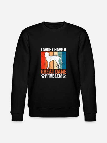Great Dane Gifts - Stanley/Stella CHANGER Unisex Organic Sweatshirt - black
