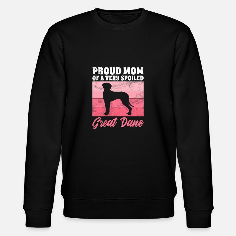 Great Dane Gifts - Stanley/Stella Unisex Bio-Sweatshirt CHANGER  - Schwarz