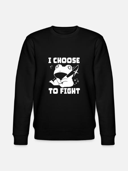 Je choisis le combat - Sweat bio CHANGER Stanley/Stella Unisexe - noir