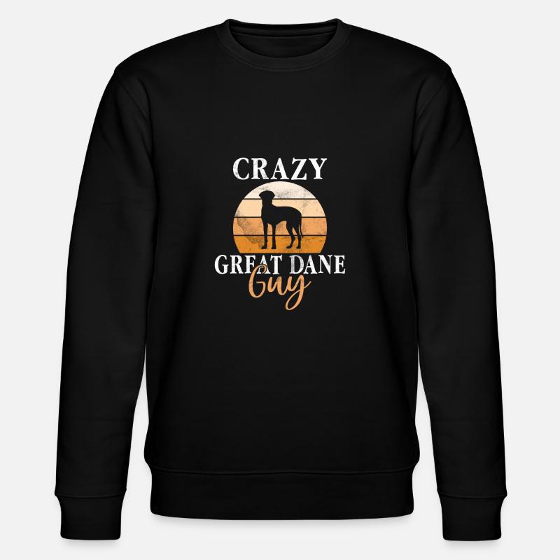 Great Dane Gifts - Stanley/Stella Unisex Bio-Sweatshirt CHANGER  - Schwarz
