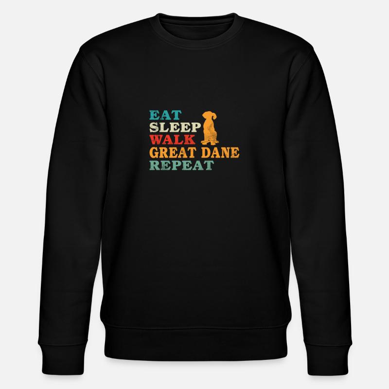 Cadeaux de Dogue allemand - Sweat bio CHANGER Stanley/Stella Unisexe - noir