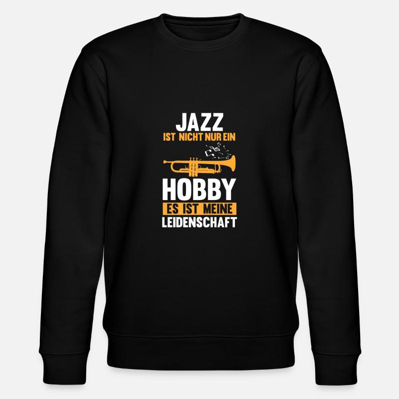 Jazz Tänzer - Stanley/Stella Unisex Bio-Sweatshirt CHANGER  - Schwarz
