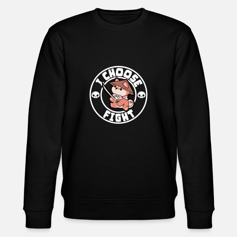 Je choisis le combat - Sweat bio CHANGER Stanley/Stella Unisexe - noir