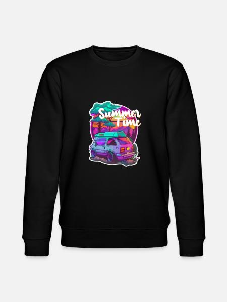 Sommerzeit - - Urlaub - Stanley/Stella Unisex Bio-Sweatshirt CHANGER - Schwarz
