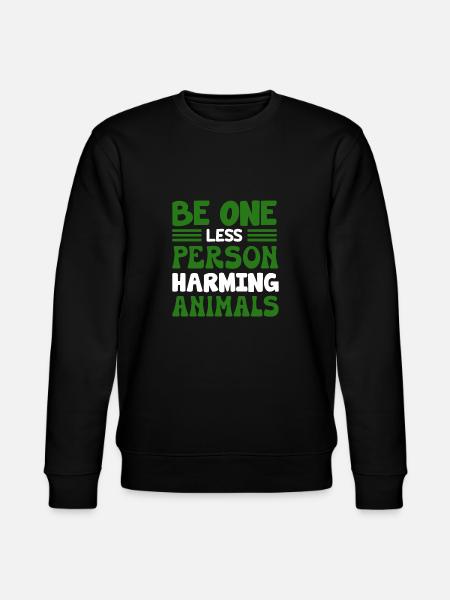Vegan Veganism - Stanley/Stella CHANGER Unisex Organic Sweatshirt - black