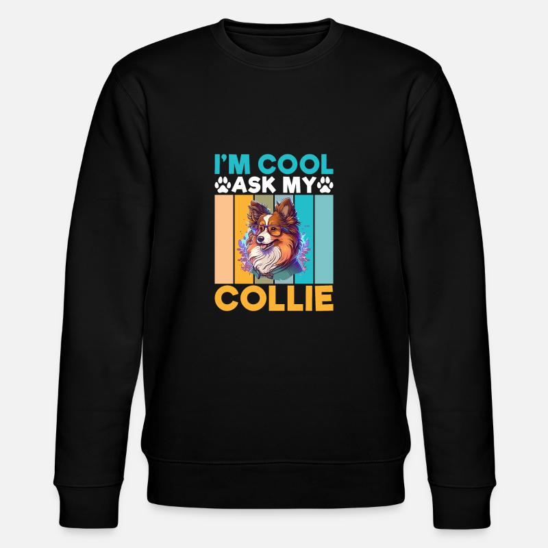 Cadeaux Collie - Sweat bio CHANGER Stanley/Stella Unisexe - noir