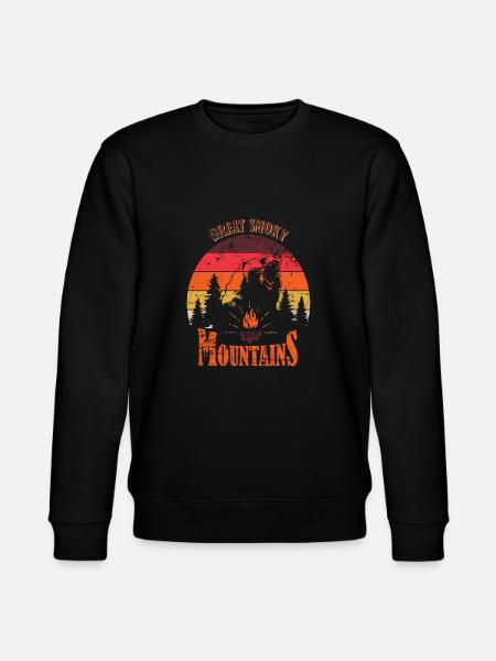 Great Smoky Mountains - Stanley/Stella CHANGER Unisex Organic Sweatshirt - black