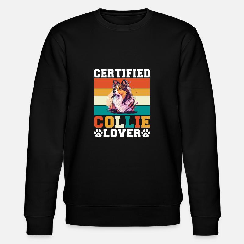 Collie Gifts - Stanley/Stella Unisex Bio-Sweatshirt CHANGER  - Schwarz