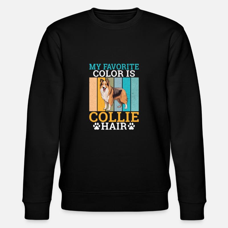 Collie Gifts - Stanley/Stella Unisex Bio-Sweatshirt CHANGER - Schwarz