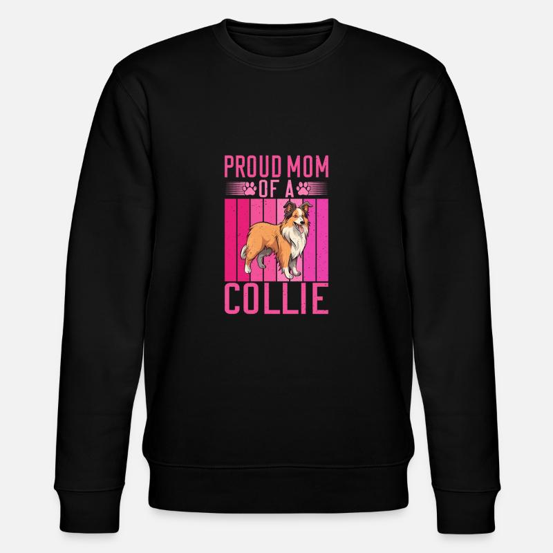 Collie Gifts - Stanley/Stella Unisex Bio-Sweatshirt CHANGER - Schwarz