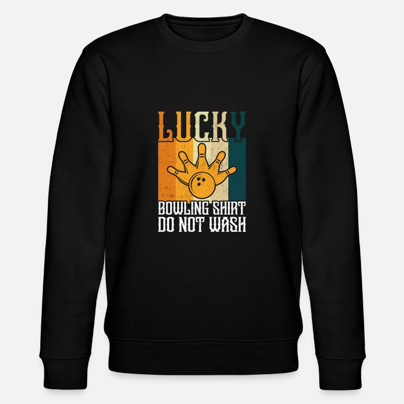 Bowling - Stanley/Stella Unisex Bio-Sweatshirt CHANGER  - Schwarz
