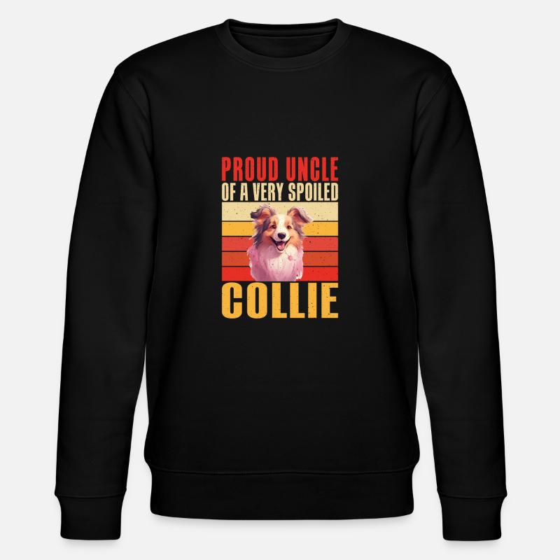 Collie Gifts - Stanley/Stella Unisex Bio-Sweatshirt CHANGER  - Schwarz