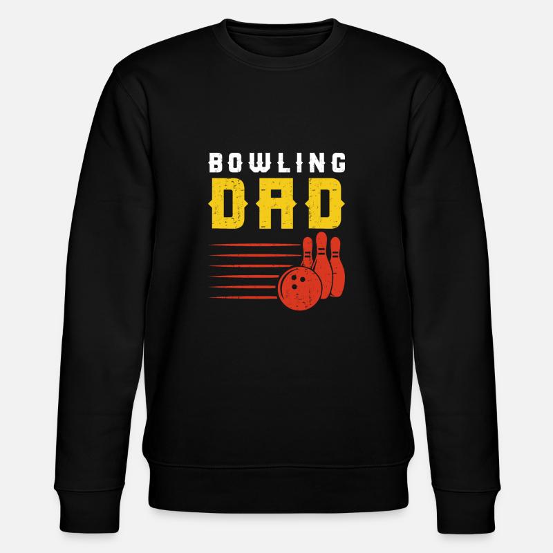 Bowling - Stanley/Stella Unisex Bio-Sweatshirt CHANGER  - Schwarz