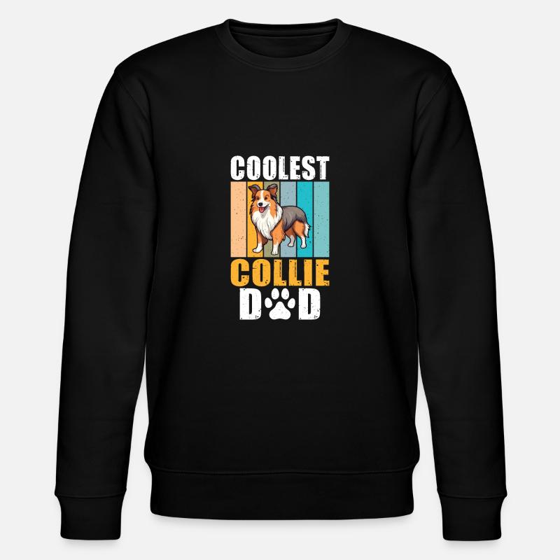 Collie Gifts - Stanley/Stella Unisex Bio-Sweatshirt CHANGER - Schwarz