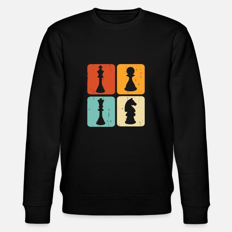 Échecs - Sweat bio CHANGER Stanley/Stella Unisexe - noir